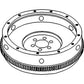 3144614R95 New Flywheel Fits Case-IH Tractor Models 454 484 485 495 3220