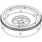 Flywheel & Ring Gear 3218731R92 Fits Case/International Harvester IH Tractor 686