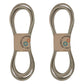 Qty 2: Drive V-Belt 
 Fits Woods Replaces 33050 Made with Aramid