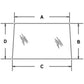 3306547M2 Rear Glass Fits Massey Ferguson MF Tractor 670 675 690 698 698T 699