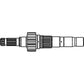 PTO Shaft Fits Case IH 7230 7240 7250 1997818C1 Fits International 1997818C1