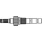 PTO Shaft Fits Case IH 7230 7240 7250 1997818C1 Fits International 1997818C1
