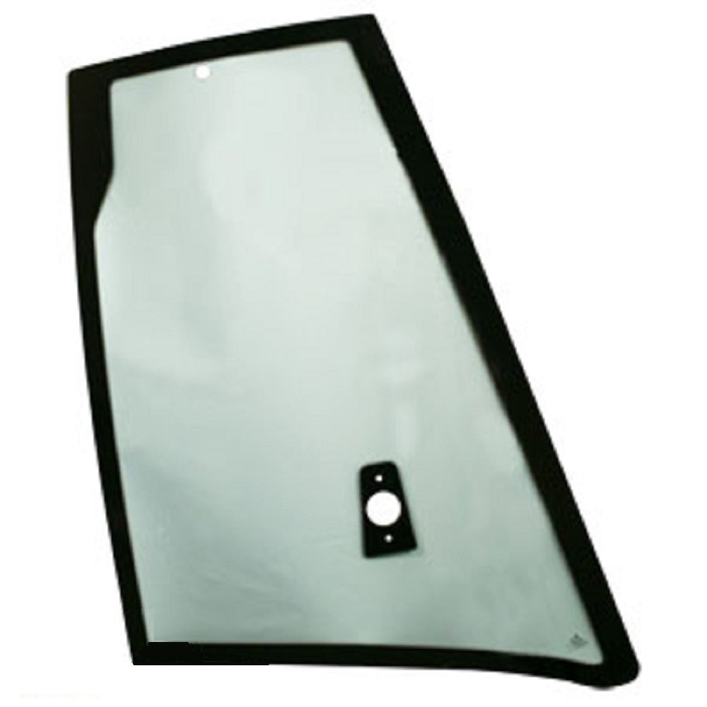 One New Aftermarket Cab Glass - Rear Quarter LH Fits Case IH Models, Replaces 411379A1