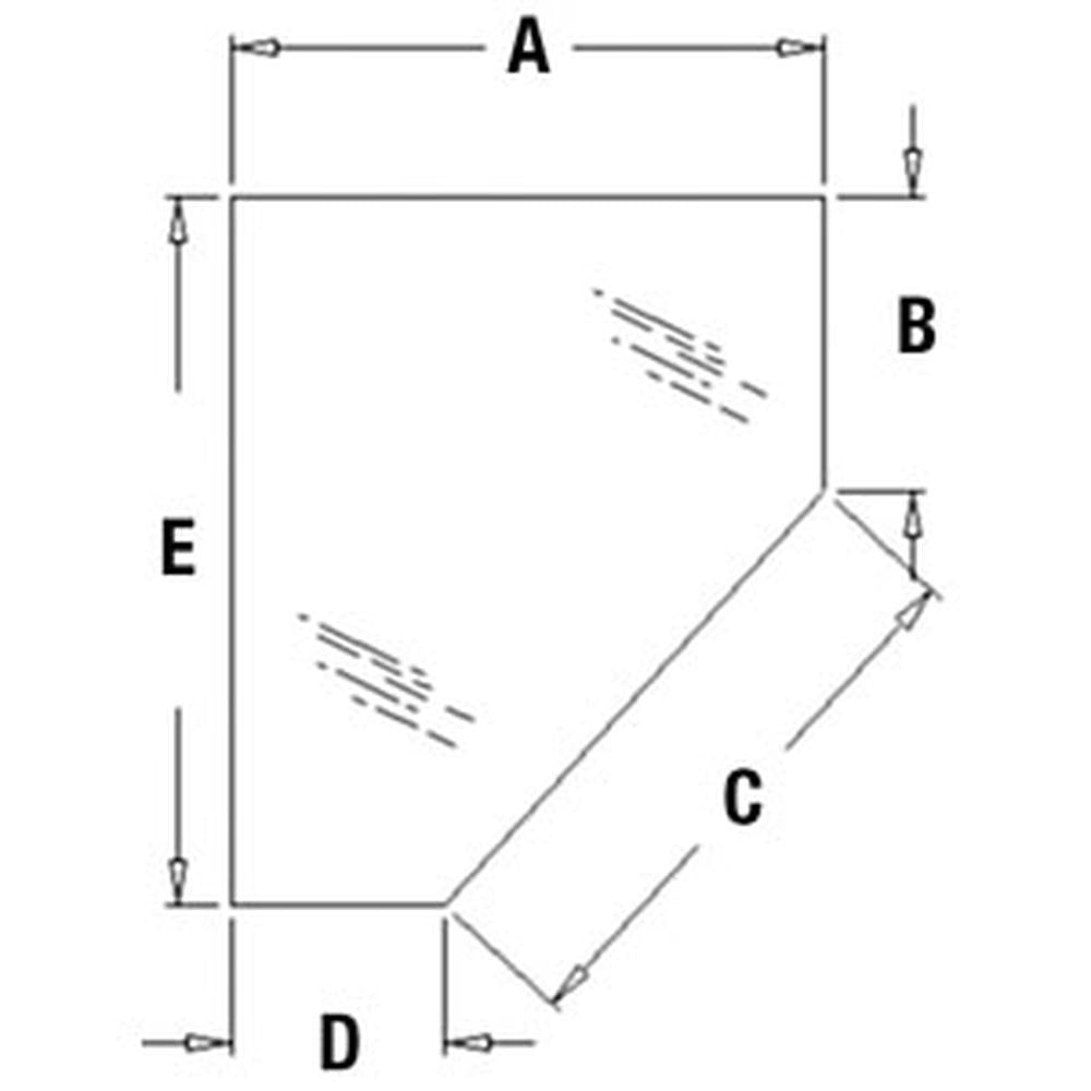 Cab Glass Door Lower - Right Hand Fits Case 590 580M 580 Super M 338428A1