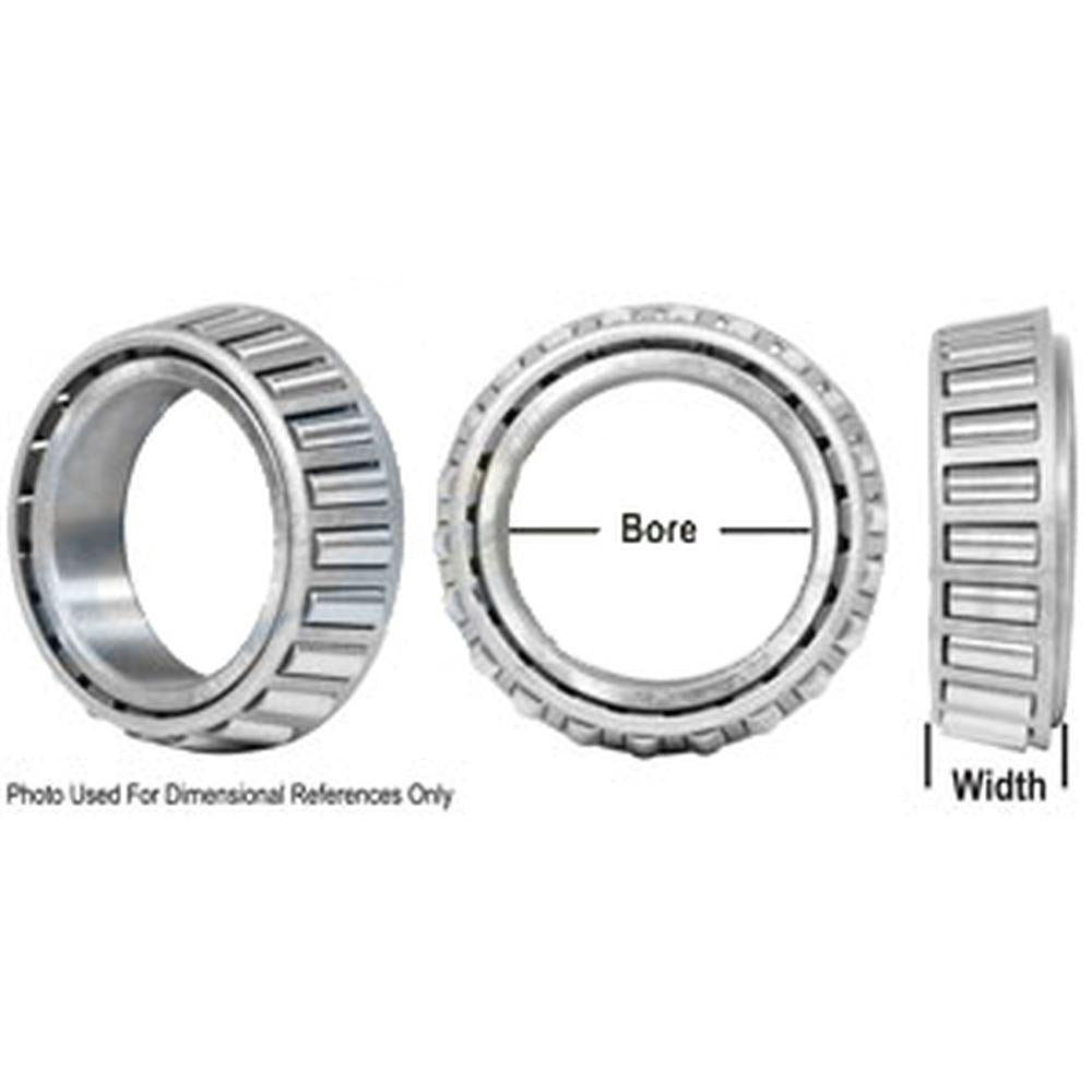 Tapered Roller Bearing Cone 342A Fits John Deere 1.625" Bore 1.180" Width