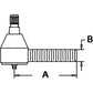 Tie Rod 3475538M91 Fits Massey Ferguson 25 40E 50H 50HX 60H 6500H 6800H