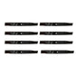 350-225 Eight Bagging Blades Fits Toro Twin Bagger TimeCutter Z 106-2247-03