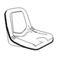 Seat Without Arm Rests Fits Kubota Replaces 32420-72960