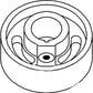 Brake Drum Fits 184 185 Fits Cub Fits Cub Lo-Boy Fits Cub Lo-Boy 154 Fits Cub Lo