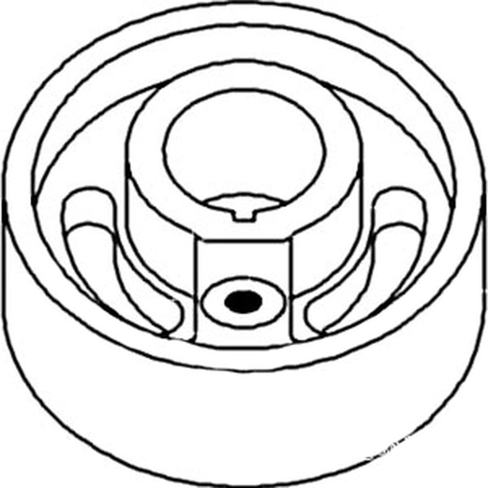 Brake Drum Fits Case/International Harvester Replaces 350805R91