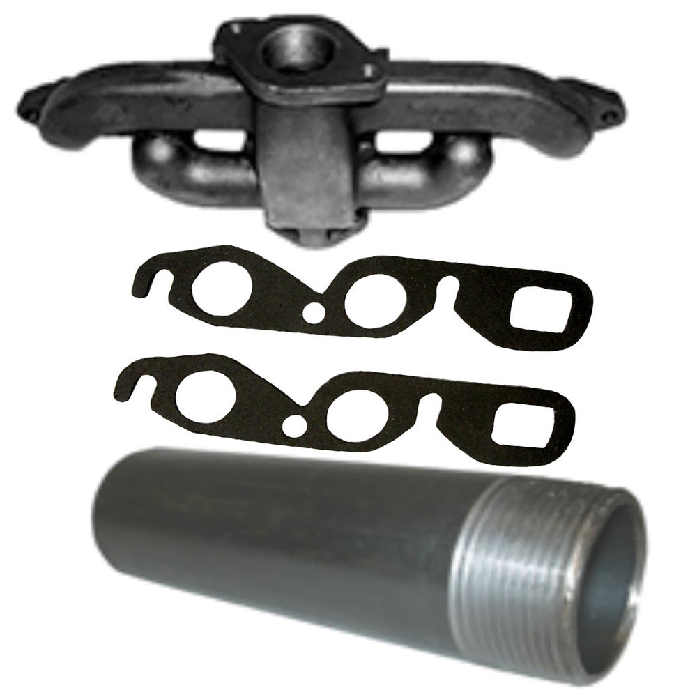 Manifold, Pipe, and Gaskets Fits Case/International Harvester Replaces 352014R1