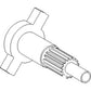 Fits IH Fits FARMALL Tractor 4 Cylinder Distributor Drive Shaft - IH # 353934R11