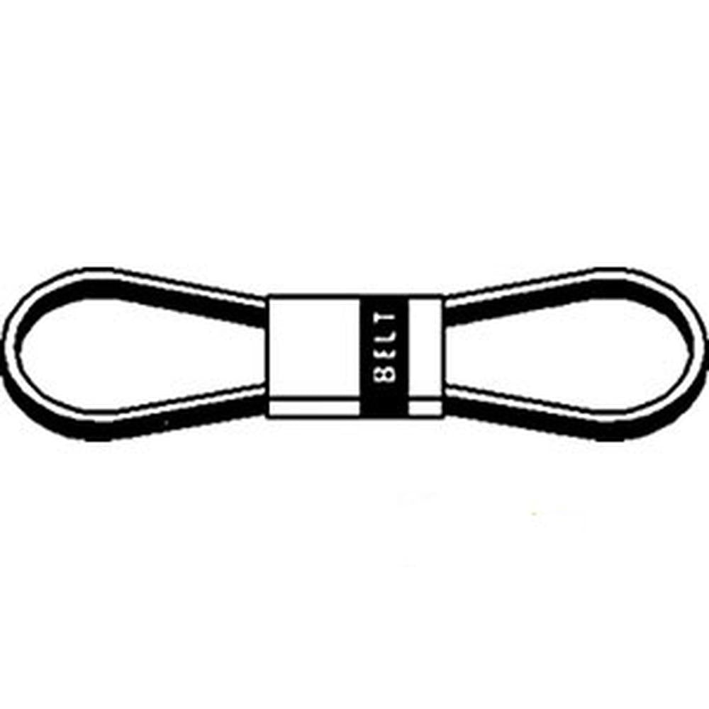 3582953M91 Set of 2 Fan Belts Fits Massey Ferguson 3140 Tractor