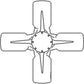 4 Blade Fan Fits Case/International Harvester Replaces 163819