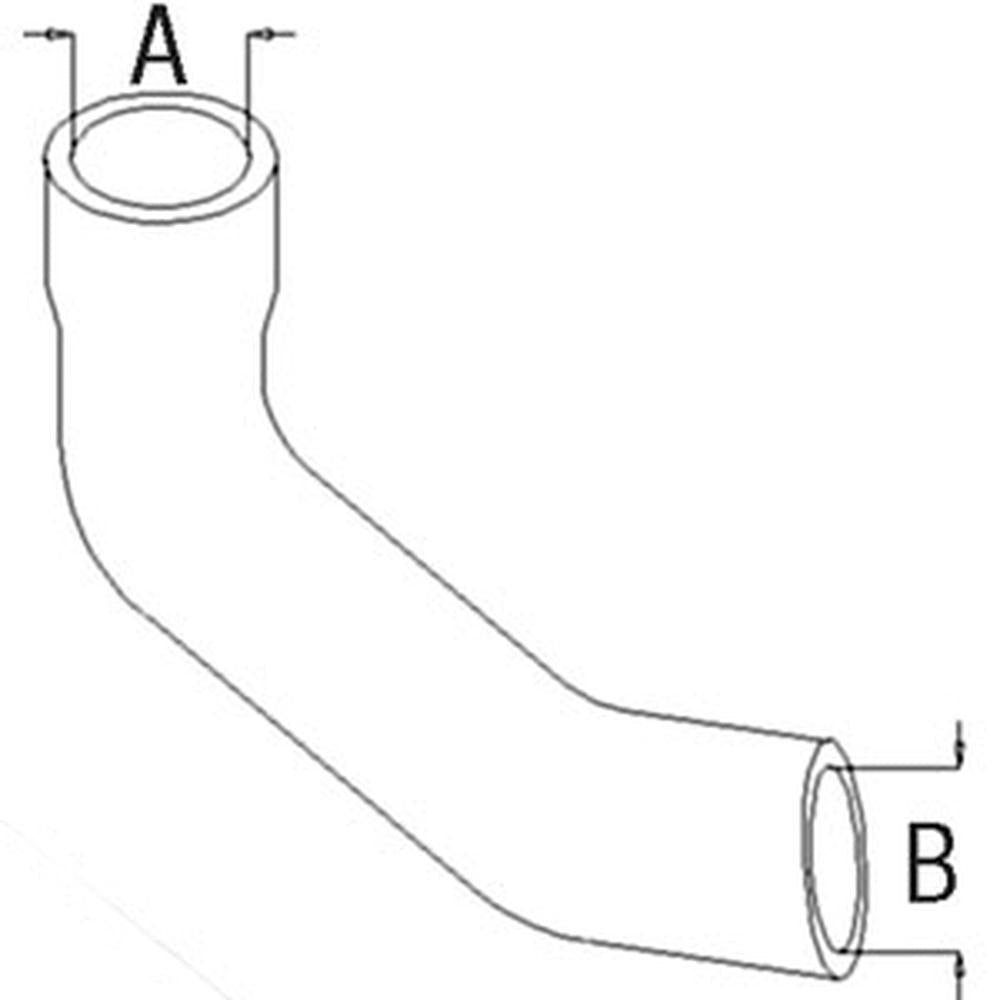 Hose 3618641M1 Fits Massey Ferguson Models: 3085 3095 3115 3120 6160 6170 6180