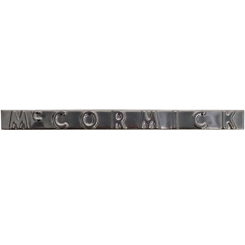 R4204 McCORMICK" Side Emblem Fits IH / Fits FARMALL