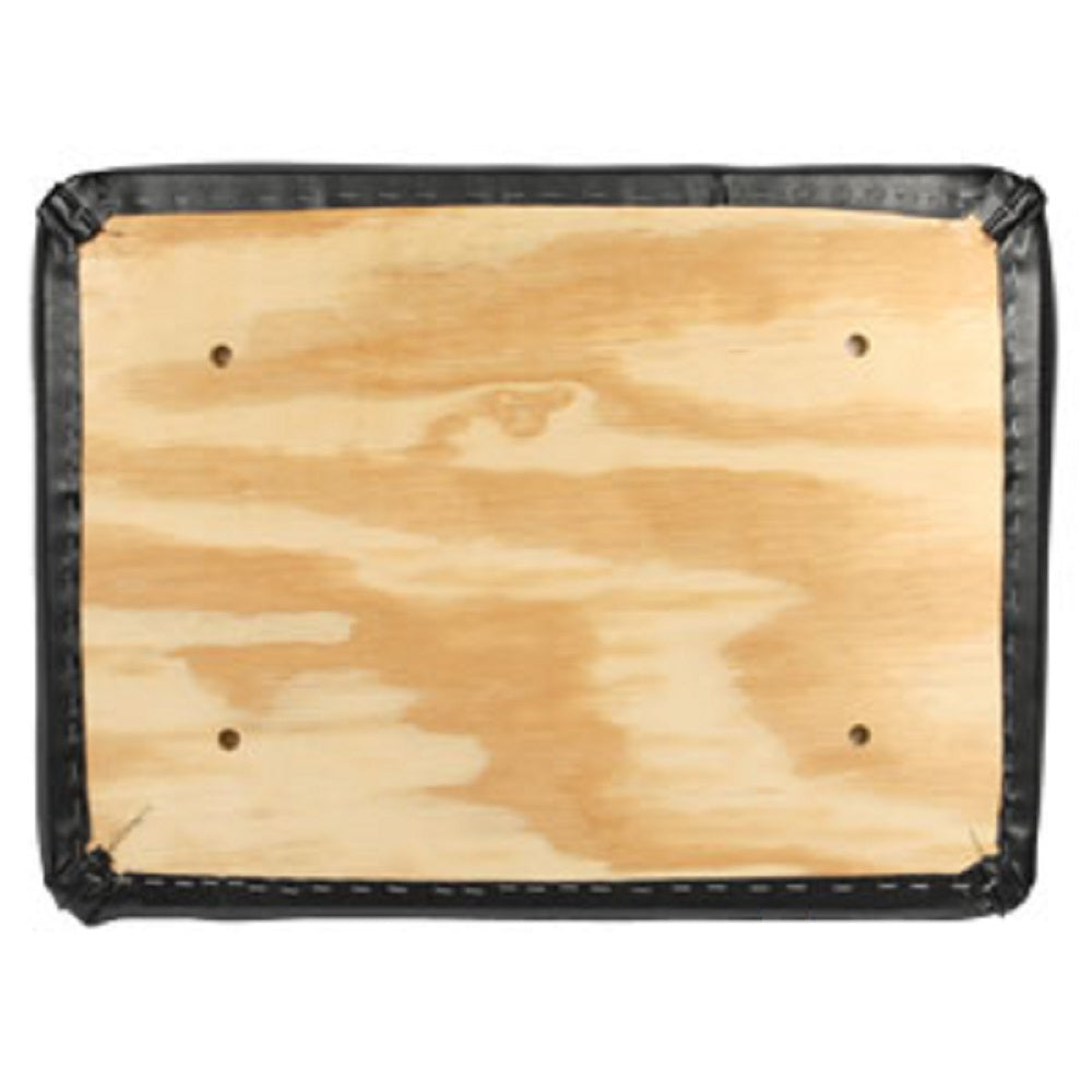 Black Vinyl Wood Base Bottom Cushion Fits Universal Products Replaces AV101901