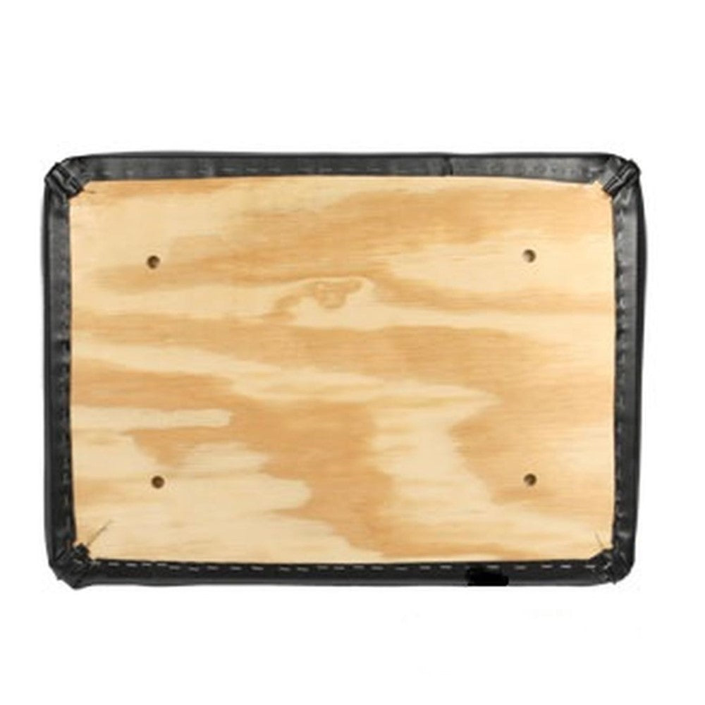Black Vinyl Wood Base Bottom Cushion Fits Universal Products Replaces AV101901