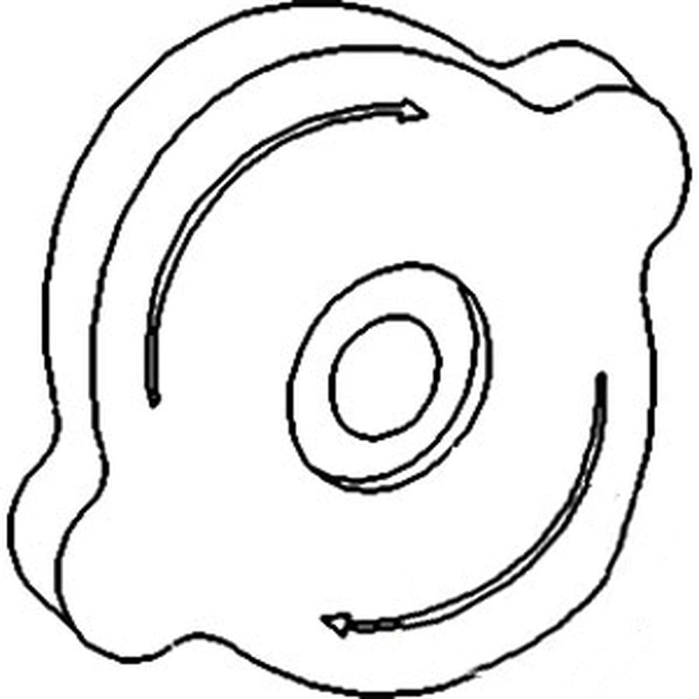S.8454 Cap, Radiator, 885344M1 Fits Perkins