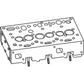 S.40306 Cylinder Head Assembly, A4.212, A4.236, A4248 - Fits Perkins ZZ80054 +