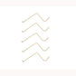 637507 New (5) Rake Teeth Tine Fits Atlas H&S Koehn Sitrex M&W OTMA