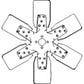 6 Blade Fan Fits 3065 375 383 390 390T 393 398 399 6140 699 2485C816 31258006