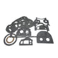 S.40610 Bottom Gasket Set 4 Cyl. (AD4.203, A4.212, A4.236, AT4.236) Fits Perkins
