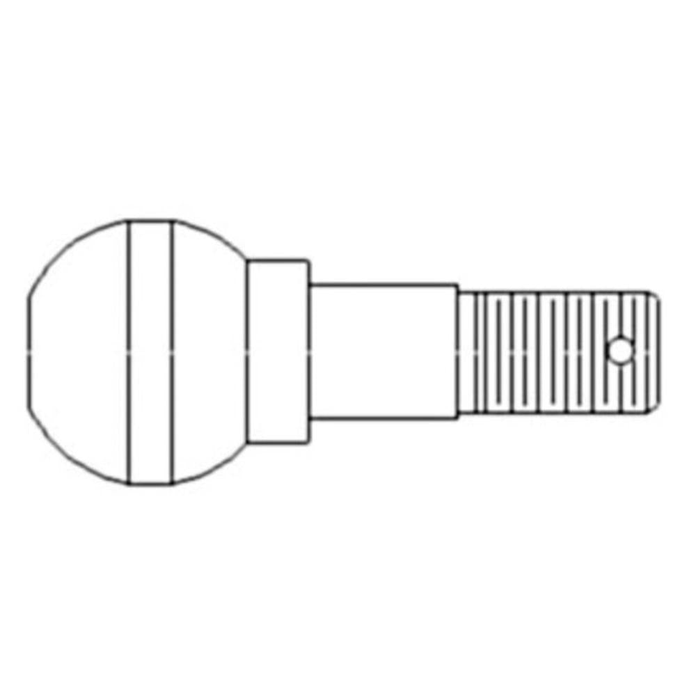 365453R1 New Stay Rod Ball Fits Case-IH Tractor Models 200 230 240 300 340