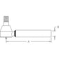 Tie Rod 36710-62920 Fits Kubota M7580 M7950S M8580 M8950S M9580
