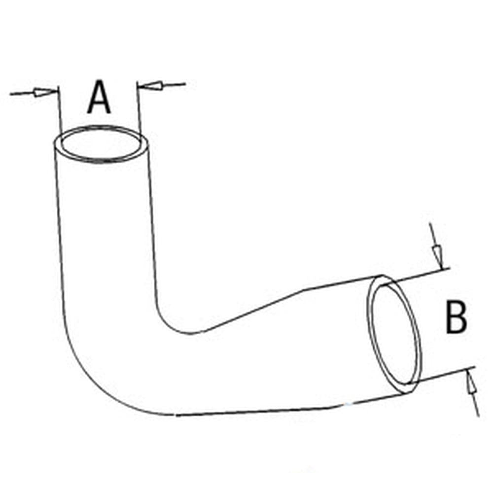 Top Radiator Hose Fits Case/International Harvester Models 369094R1 369094R1-A