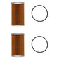 Qty 2: Fuel Filter Fits Ford/New Holland Replaces 87300041