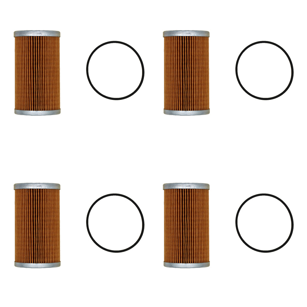 Qty 4: Fuel Filter Fits Ford/New Holland Replaces 87300041