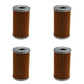 Qty 4: Fuel Filter Fits Kubota Replaces 15521-43160