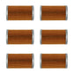 15521-43160 Pack of 6 Fuel Filters Fits Kubota Tractor L235 L275 L2550 L3300