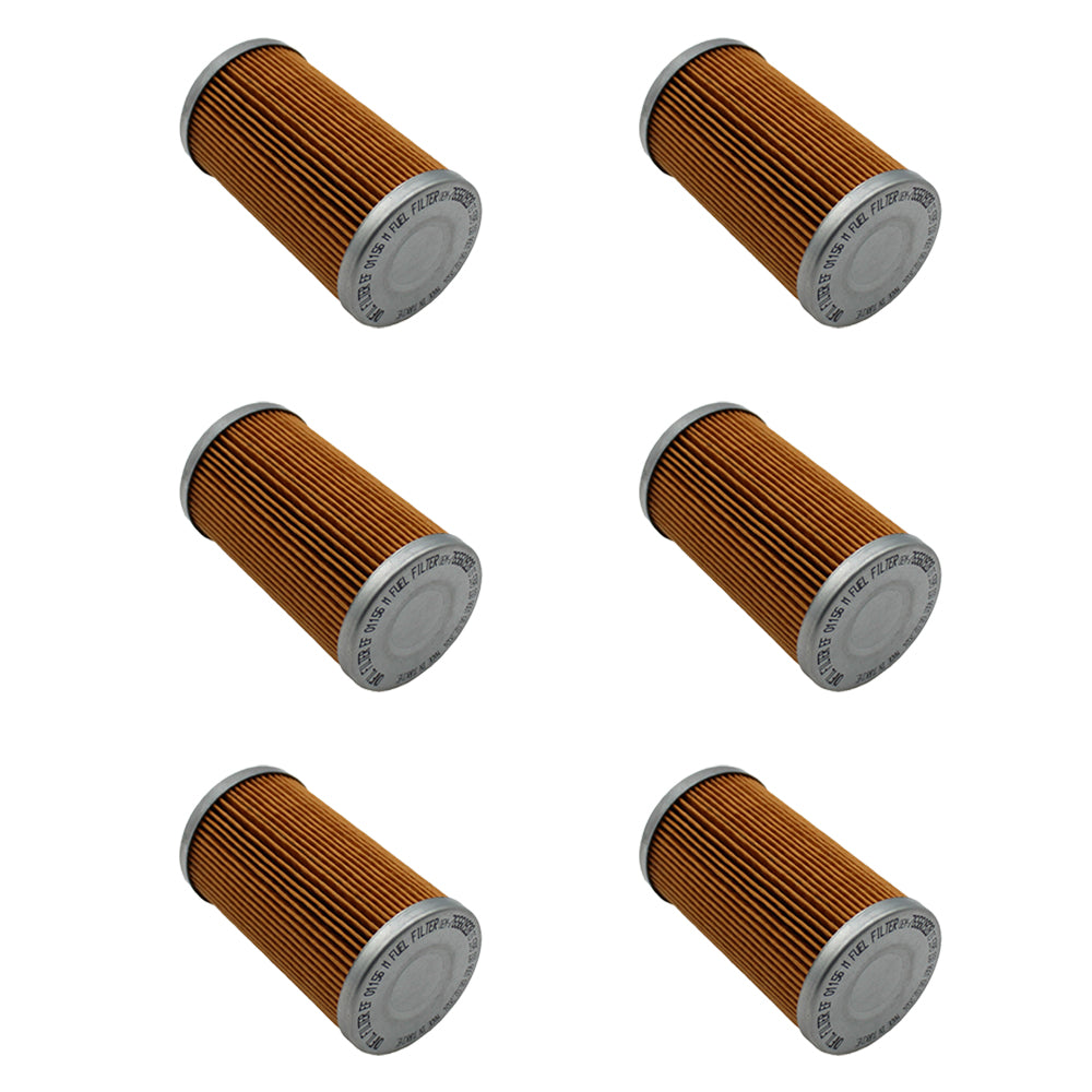 Qty 6: Fuel Filter Fits Bobcat Replaces 6682493