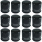 12-Oil Filters Fits Kawasaki 49065-2057, 49065-2062, 49065-2071, 49065-2078