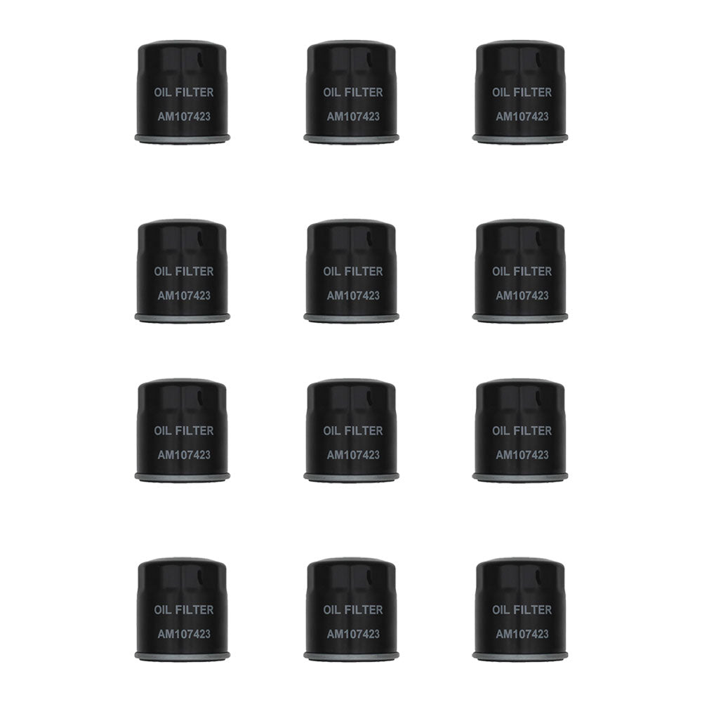 12-Oil Filters Fits Kawasaki 49065-2057, 49065-2062, 49065-2071, 49065-2078