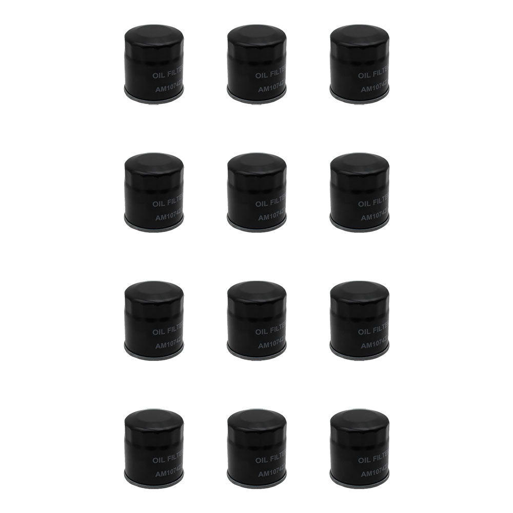 12PK 6600 Oil Filters Fits Kawasaki 49065-2078 Fits John Deere AM107423
