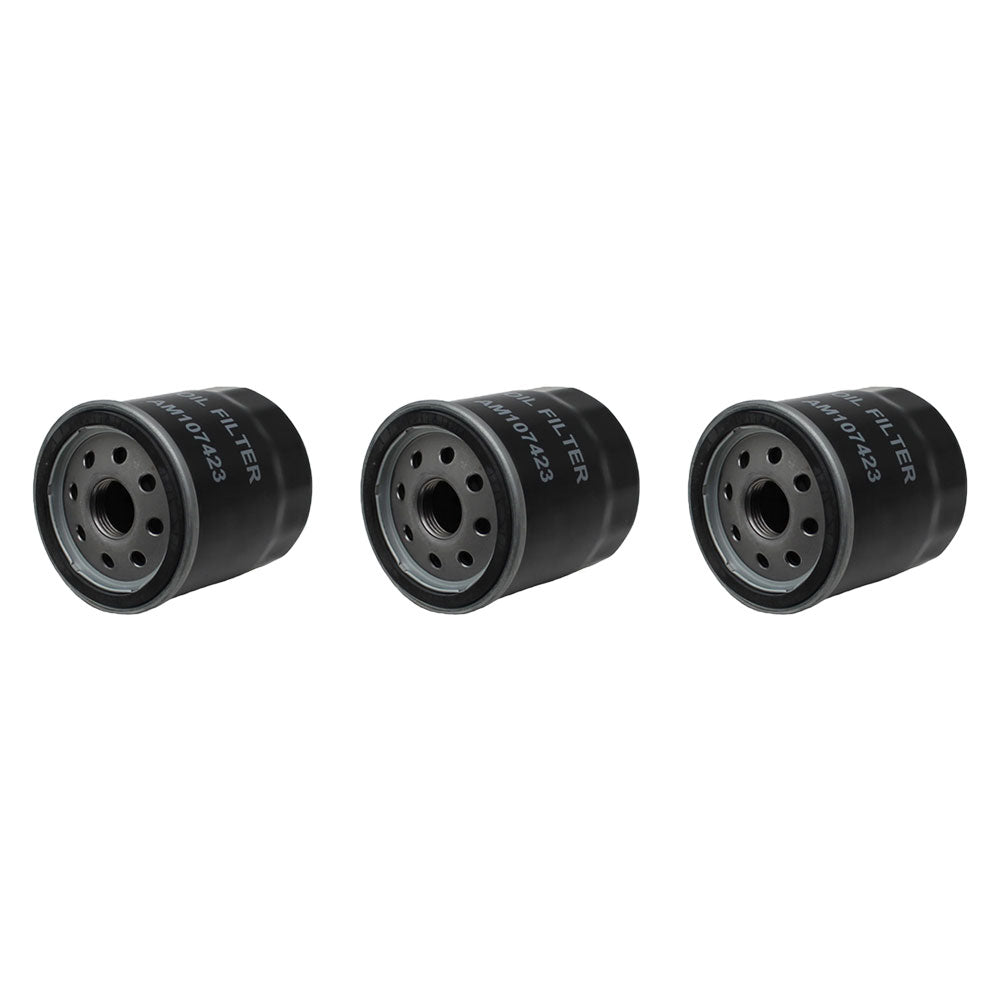 Qty 3: Lube Filter Fits John Deere Replaces AM-107423