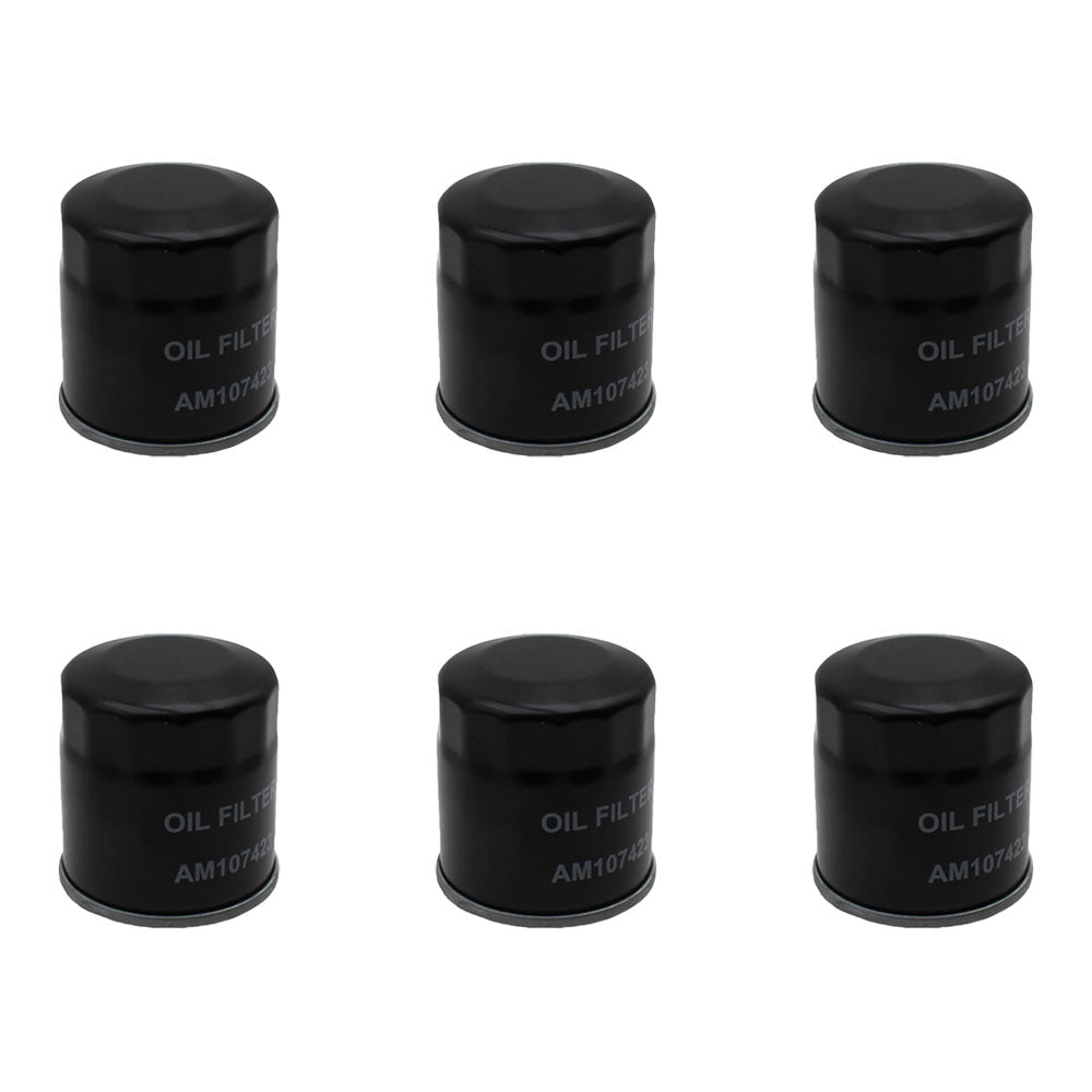 (6) Oil Filter Fits generac 070185, 070185D, 075185GS, 75185, 70185GS