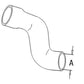 Lower Radiator Hose Fits 460 560 656 660 706 371307R1 371307R1-A