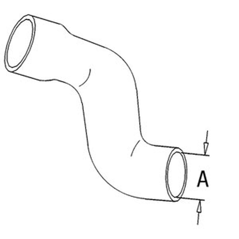 Lower Radiator Hose Fits International Replaces 371307R1