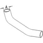 372640R1 Upper Radiator Hose Fits Case-IH Tractor Models 660 2" ID
