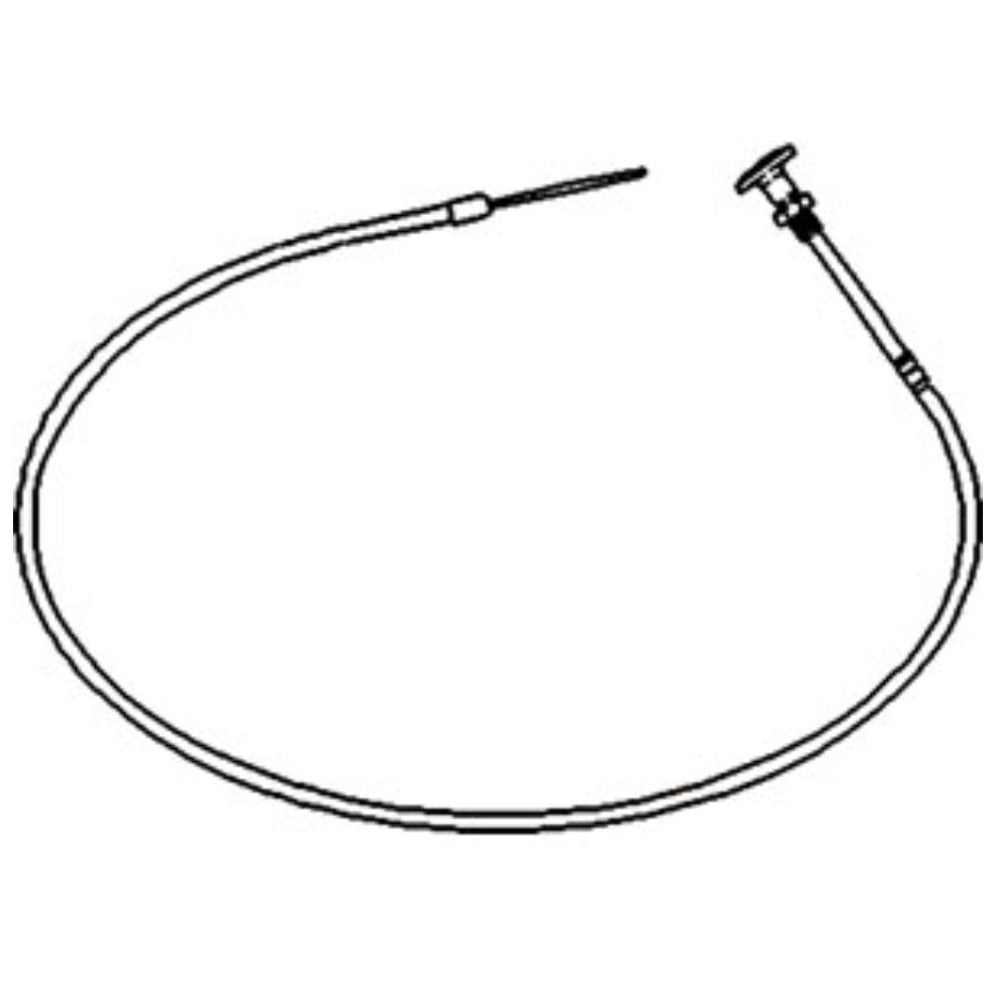 Choke Cable 46" For Part 374217R92 Fits International Harvester 340 Fits FARMALL