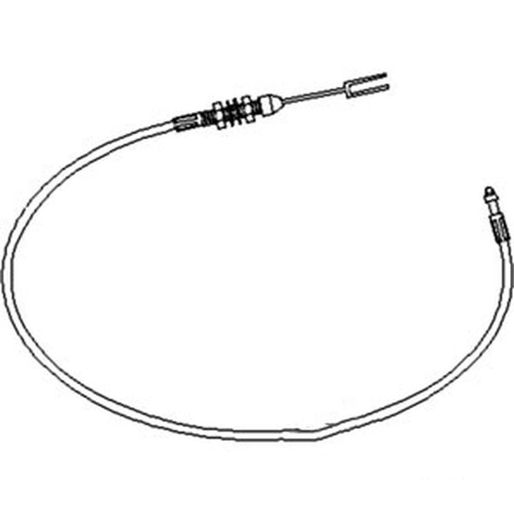 S.41844 Foot Throttle Cable - Length: 977mm, Outer length: 957mm. Fits Perkins