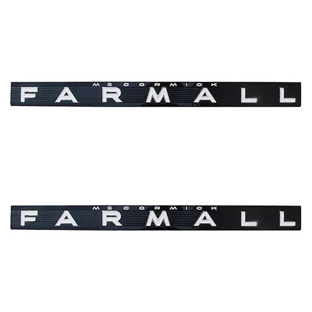 377796R1 Set of 2 Side Emblems Fits FARMALL Tractors 504 656 706 806 1206
