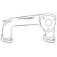 Manifold 37781341 Fits Massey Ferguson 240 244 253 254 254-4 30E 30H 333 353 354