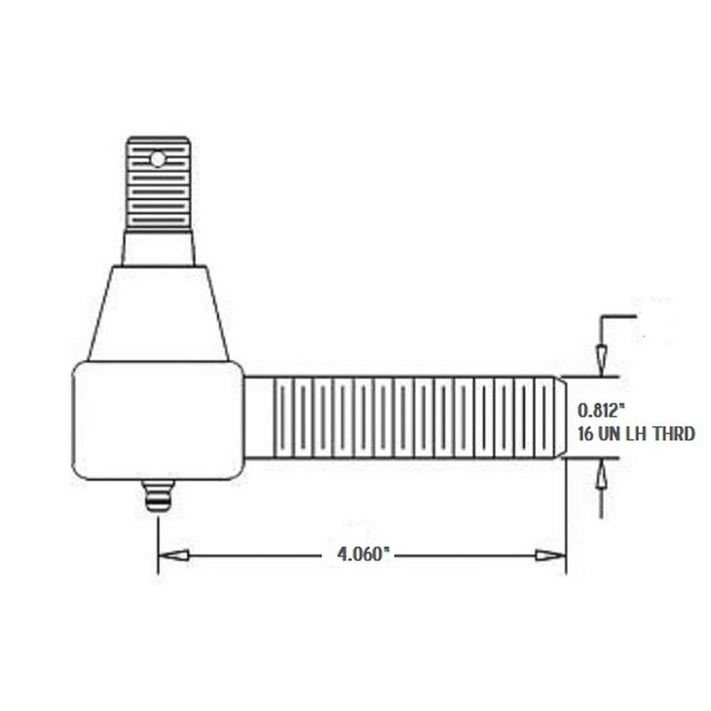 Tie Rod Fits Ford 3000 335 3400 3600 4000 4100 4410 4600 532