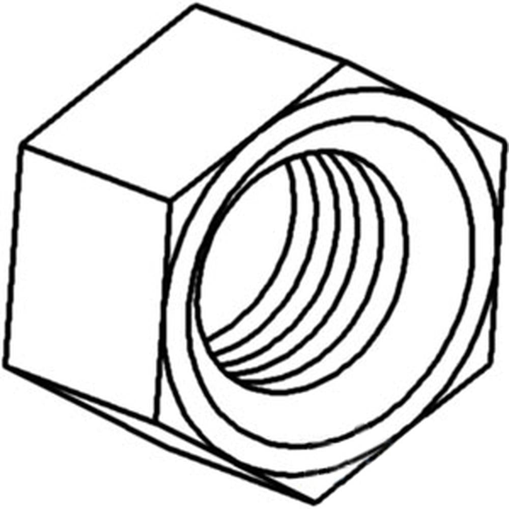 379329R1 New RH Tie Rod Jam Nut Fits Case-IH Harvester Tractor Model 656