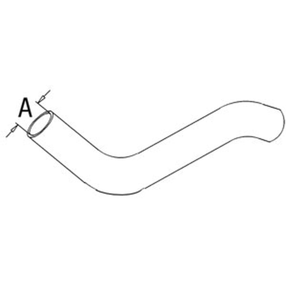 Top Radiator Hose Fits Case/International Harvester Replaces 380380R1